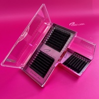 Extensions de cils individuels faits à la main de qualité supérieure Cils en soie cachemire de haute qualité CC & DD Curl Vente directe du vendeur
