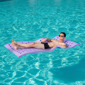 Tapete Flotante de Espuma EVA Personalizado con Orificios para Actividades Acuáticas en Piscinas y Ríos - Product Image 1