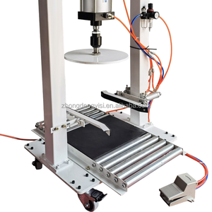 Automático 3. Máquina Selladora de Tapas para Bidones de Químicos y Aceite de 10, 18, 20 y 25L, Máquina Tapadora de Tapas para Cubos, Bidones y Barriles de Plástico - Product Image 4