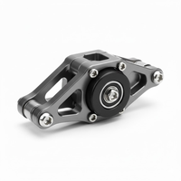 Plaque de guidage de chaîne de moto en aluminium anodisé 5005, pièces de fraisage CNC de précision, usinage CNC personnalisé