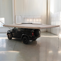 Fabricant d'extérieur Nouvelle Arrivée 4wd Offroad Rétractable Étanche Pliant Camping 270 Degrés Foxing Auvent Autoportant
