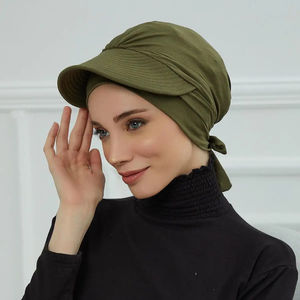 Chapeau <span class=keywords><strong>turban</strong></span> instantané à large bord élastique <span class=keywords><strong>pas</strong></span> <span class=keywords><strong>cher</strong></span> en 19 couleurs, <span class=keywords><strong>turban</strong></span> islamique arabe musulman, couvre-chef hijab, bonnet pour chimiothérapie, cancer - Product Image 1