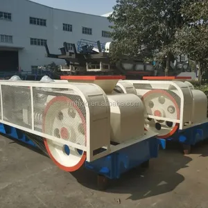 0-8mm Small Size Mobile Crushing Equipment 200*125 Double Toothed Roll Crusher /Stone Crusher for sale
