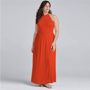 Thời Trang Cao Cộng Với Kích Thước Của Phụ Nữ Quần Áo Maxi Dress Phụ Nữ Hot Bán Kỳ Nghỉ Hawaii Kỳ Nghỉ Ăn Mặc - Product Image 2