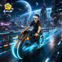 Simulateur de course VR EPlay VR Factory SPEED RIDER 360, chaise de jeu VR, machine de réalité virtuelle 9D, parc d'aventure intérieur, Simulador