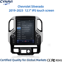 Écran radio 2DIN de 12,1 pouces pour Chevrolet Silverado GMC Sierra 2019-2021, Android Auto sans fil, CarPlay, écran tactile, BT5.0