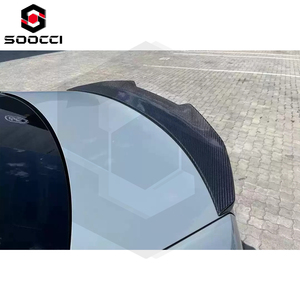 Aile de coffre de becquet arrière en Fiber de carbone véritable de Style PSM pour BMW M3 G80 M4 G82 2014-2020 ailerons de voiture modèle à pont unique - Product Image 5