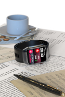 Reloj Inteligente de Moda 2026 con Pantalla AMOLED de 2.06 Pulgadas, Resistente al Agua, Llamada de Emergencia SOS, Monitoreo de Frecuencia Cardíaca con IA, Reloj Inteligente de Salud S100