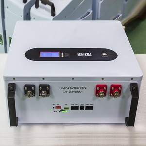 25.6V 300AH LiFePO4 Lithium-ion Battery 3.2v Prismatic Cell BMS Over Charge Protected Wall-Mounted Batteries CAN Communication - Product Image 1