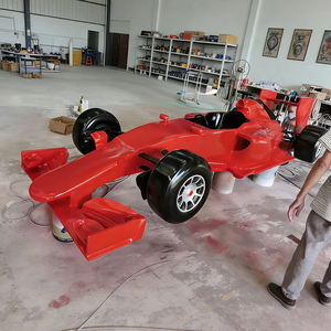 Scultura Artistica Personalizzata in Vetroresina a Grandezza Naturale di Auto F1 Sportiva, Grande Scultura di Auto F1 a Grandezza Reale - Product Image 6