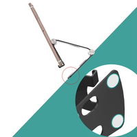Support de téléphone portable mini en alliage d'aluminium, support pliable en métal pour tablette et smartphone, support de bureau portable
