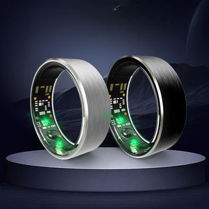 Bague intelligente avec écran pour hommes SR06, détection <span class=keywords><strong>de</strong></span> la fréquence cardiaque, bague intelligente <span class=keywords><strong>de</strong></span> fitness, suivi <span class=keywords><strong>de</strong></span> la santé, <span class=keywords><strong>football</strong></span>, fitness - Product Image 1