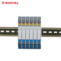 Isolateur de signal 4-20 mA, barrière de sécurité pour système de contrôle PLC de station d'épuration, conversion de courant, module 1 entrée 2 sorties