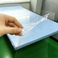 Feuille de PVC transparente ultra-claire, plaque rigide en plastique 1mm 2mm 3mm, anti-rayures, imperméable, découpe, thermoformage, sur mesure