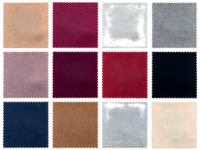 Tissu en molleton français teint 100% coton de haute qualité, 320 g/m², 185 cm extra large, tricoté pour sweats à capuche épais pour garçons