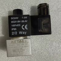 Régulateur AirTAC Original Authentique 3V2-06-NC/3V2M-NO/3V2MNC/3V2-08-NC/3V2M-NC/3V2MNCB (3/2 Voies) à Action Directe Corps en Alliage d'Aluminium
