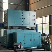 Estación de Energía Móvil Trifásica Silenciosa Tipo Remolque 75 KVA Arranque Automático 50Hz Generador Diésel Portátil con Control Remoto Motor Ricardo