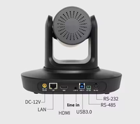 USD326 Envío Gratis Cámara PTZ G430 para Iglesia y Conferencias en Vivo 4K con Zoom Óptico 30X, Seguimiento por IA, LAN, USB 3.0 y PoE para Transmisiones