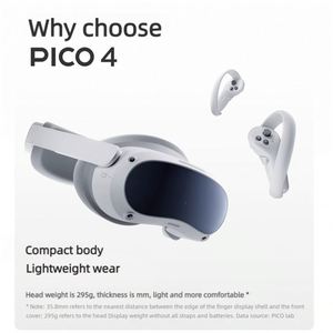 X624-2 Pico 4 VR Headset, Gafas de Realidad Virtual Todo en Uno para Metaverso y Juegos en Streaming, Pantalla 4K+, Gafas 3D VR, 8+128/256G - Product Image 2