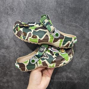 Groothandel Zomer Strand Klassieke Zomer Product Mannen Unisex Klassieke Sandalen Designer <span class=keywords><strong>Camouflage</strong></span> Klassieke Klomp Slippers - Product Image 1