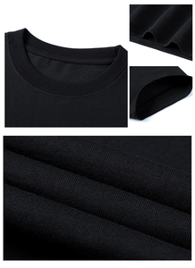 เสื้อยืดผู้ชายผ้าคอตตอน 100% 250 แกรม พิมพ์ซิลค์สกรีนคุณภาพสูง เป็นมิตรกับสิ่งแวดล้อม แห้งเร็ว แบบเรียบง่าย สำหรับงานพิมพ์ตามสั่ง จำนวนมาก - Product Image 4