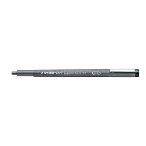 STAEDTLER - ปากกาเพนน่า พิกเมนต์ ไลเนอร์ 0.1 มม. สีดำ - Product Image 1