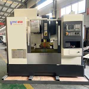 Mesin Perkakas CNC Otomatis VCM 650 Baru 3 Axis 4 Axis 5 Axis Mesin Frais Sistem Kontrol GSK Mitsubishi Motor Inti - Product Image 3