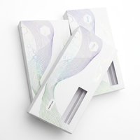 Chaîne d'approvisionnement stable, boîte-cadeau pour stylo injecteur jetable, boîte en papier plat recyclable, approvisionnement continu pour les commandes régulières