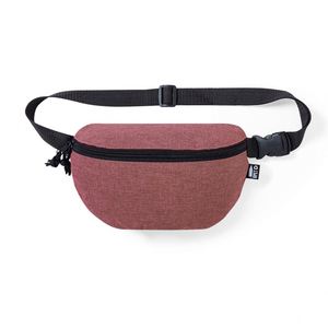 Sac banane promotionnel personnalisé avec logo, imprimé numériquement, en polyester RPET 600D, design élégant, pour cadeaux et sports - Product Image 3