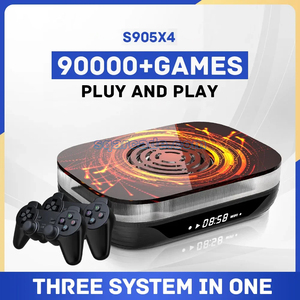 Super Console X3 Plus Retro Video <strong>Game</strong> Consoles NEW 4K/8K <strong>Android</strong> TV Box PS1/PSP/DC/N64/MAME S905X3 114000 Classic ABS Wired EU - Product Image 2