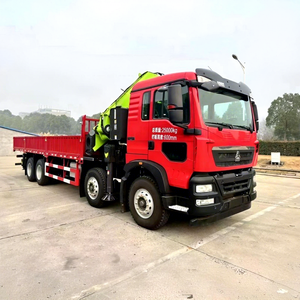 משאית רכוב 6ton מנוף רכוב משאית 2 ~ 12 טון עלות-יעיל הידראולי טלסקופית בום - Product Image 1