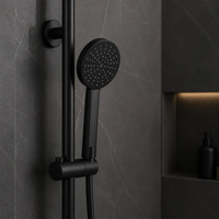 Pommeau de Douche Léger Chromé en ABS de Haute Qualité avec Sortie Unique pour Salle de Bain