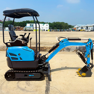 Excavadora de cadenas grande certificada por la UE CE/ISO, excavadora agrícola de 1.6 toneladas de bajo consumo para demolición - Product Image 1