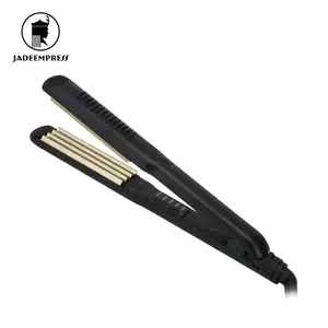 Jadeempress Ceramic High Quality Fast PTC Heater Hair Straightener Titanium Flat Irons