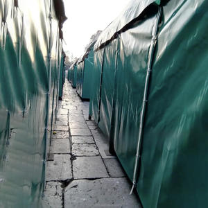 맞춤형 산업용 타포린 PVC 커튼 방수 인쇄 주차 공간 광고 세차 상점 장난감 매트리스 사용을위한 일반 스타일 - Product Image 2