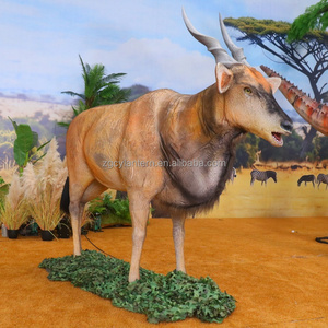 Modèle d'éléphant géant animatronique grandeur nature, durable, en silicone, pour intérieur/extérieur, personnalisable pour festival, événement, carnaval - Product Image 1