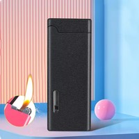 Nouveau briquet torche à cigarettes rechargeable de haute qualité, créatif, avec logo personnalisé, coupe-vent, design de sublimation pour cadeaux, élégant