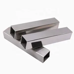 China Manufacturer Thin Wall 0.1mm 0.2mm 0.3mm 0.5mm 1mm Cold Rolled Inox Tube 201 304 316L 316 Welded Stainless Steel Square Pi