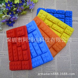 8-Piece đối với <span class=keywords><strong>LEGO</strong></span> gạch Silicone <span class=keywords><strong>Ice</strong></span> Cube và Baking Tray <span class=keywords><strong>Set</strong></span> cho tự làm kem và Baking hoàn hảo <span class=keywords><strong>Ice</strong></span> Cream Maker công cụ - Product Image 6