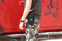 Sac tactique de ceinture universel pour l'extérieur, système Molle Uility Holster Edc, pochette de portefeuille, pochette verticale pour téléphone portable