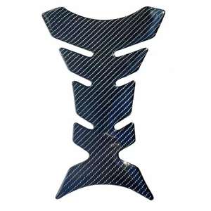 Colle en fibre de carbone 5D en forme d'arête de poisson pour motocyclistes, accessoires auto et moto modifiés, épaissie - Product Image 4