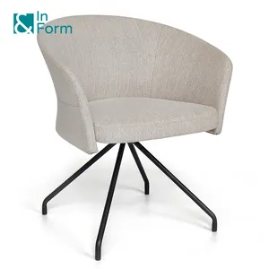 Commercial Office Lounge Design Reception Visitor Injection Moulded Foam Business Negoiation Waiting Room Leisure Guest Chair