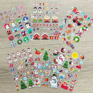 Pegatinas de PVC Impermeables Personalizadas para Año Nuevo con Impresión Resistente a los Rayos UV, Diseño Holográfico, 100 Unidades para Etiquetas Publicitarias - Product Image 2