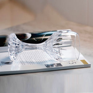 330 ml 11.6 oz fait à la main <span class=keywords><strong>orgue</strong></span> profonde biseau coupe gravé cristal clair verre à vin gobelet service de dîner verre clair gobelet à eau - Product Image 5