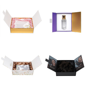Luxury Custom Magnetic Gift <strong>Box</strong> Cosmetics Nails Packaging <strong>Box</strong> with Window - Product Image 4