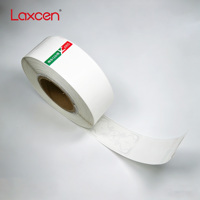 Étiquette de bagage RFID Laxcen durable pour suivi intelligent des bagages aériens, étiquette d'identification de voyage personnalisable en papier pour la gestion des actifs