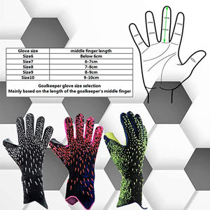 <span class=keywords><strong>Gants</strong></span> de gardien de but professionnels de football de sport <span class=keywords><strong>en</strong></span> caoutchouc <span class=keywords><strong>latex</strong></span> de haute qualité - Product Image 6