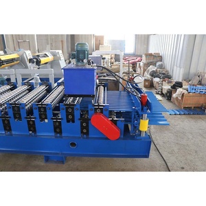 Dachziegelherstellungsmaschine PLC-gesteuerte Rollformmaschine für Farbige Stahlziegel Baumaterialmaschinen - Product Image 6
