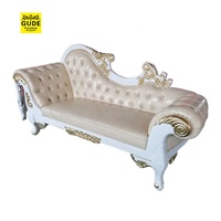 Meubles de fête de luxe personnalisés en usine haut de gamme canapé de mariage rembourré trône royal