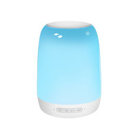 Mini Altavoz Portátil con Luz RGB USB, Radio FM, Reproductor de Tarjetas TF, para Cine en Casa y Computadora, 5W, Batería de 2000mAh, Regalo Navideño, OEM